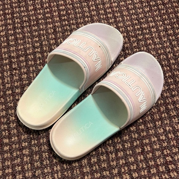 Nautica Pastel Slide Sandals - Picture 1 of 4